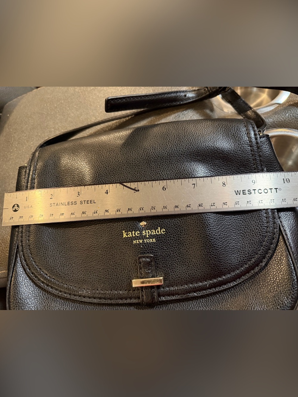 Kate Spade Black Crossbody Purse - Picture 8 of 9